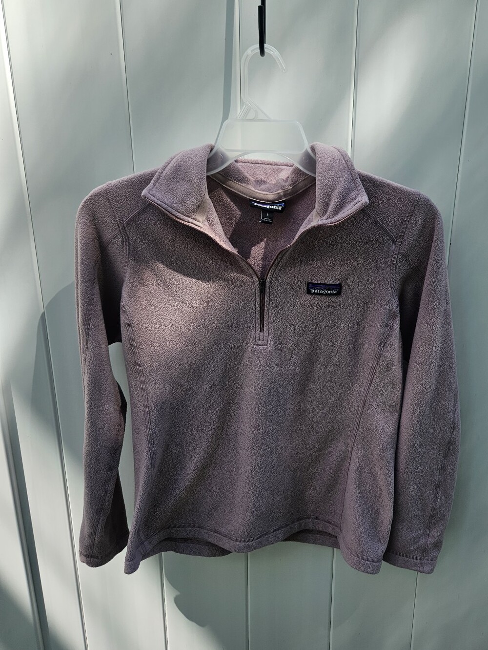 Patagonia Mauve Micro D 1/4 Fleece Pullover